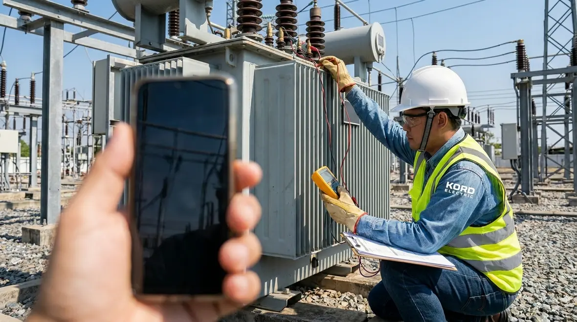 Baseline and trending data charts for preventative electrical testing strategies