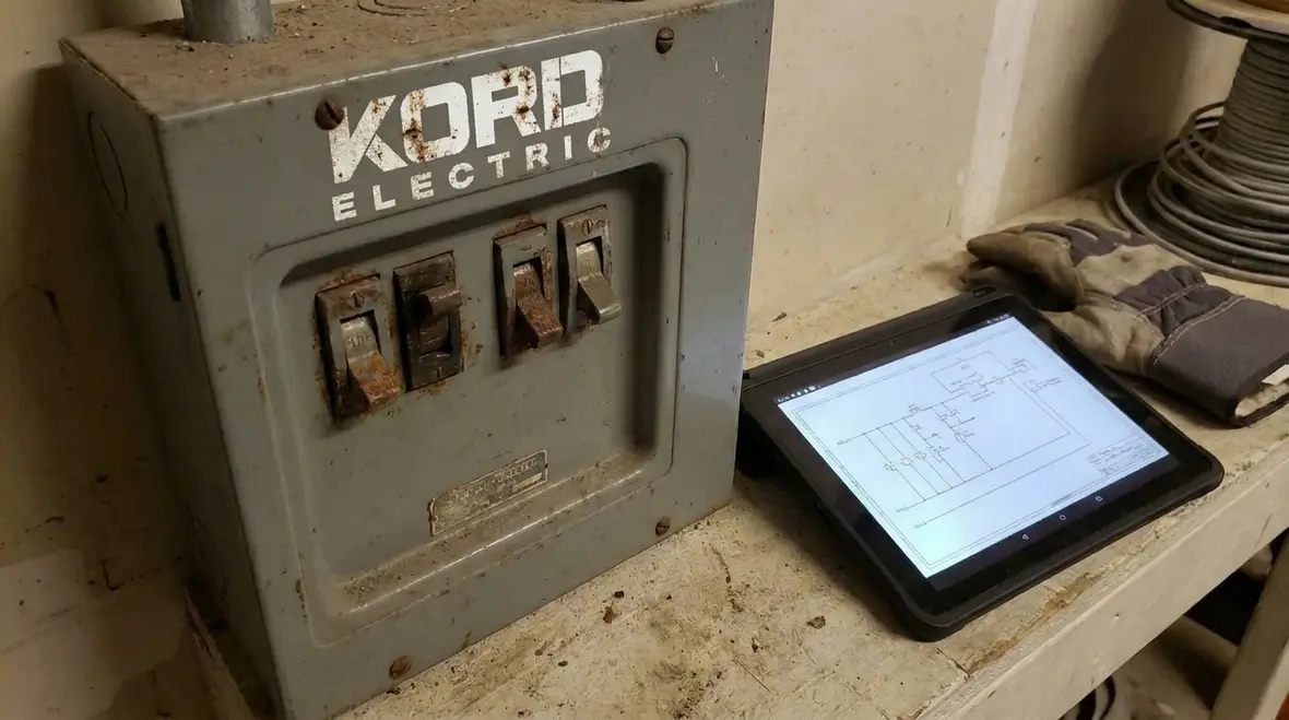 Commercial panel with labeled breakers to investigate nuisance trips