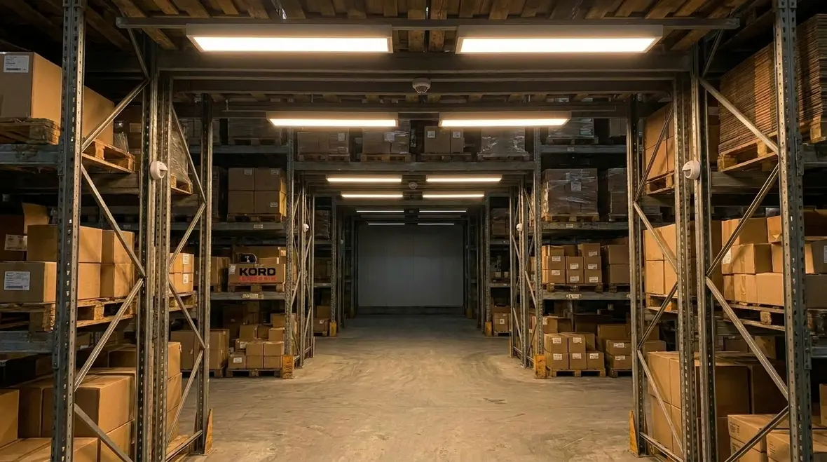 Smart lighting control zones and strategies in a commercial facility