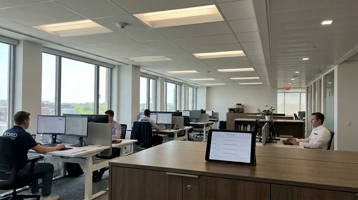 smart office lighting controls