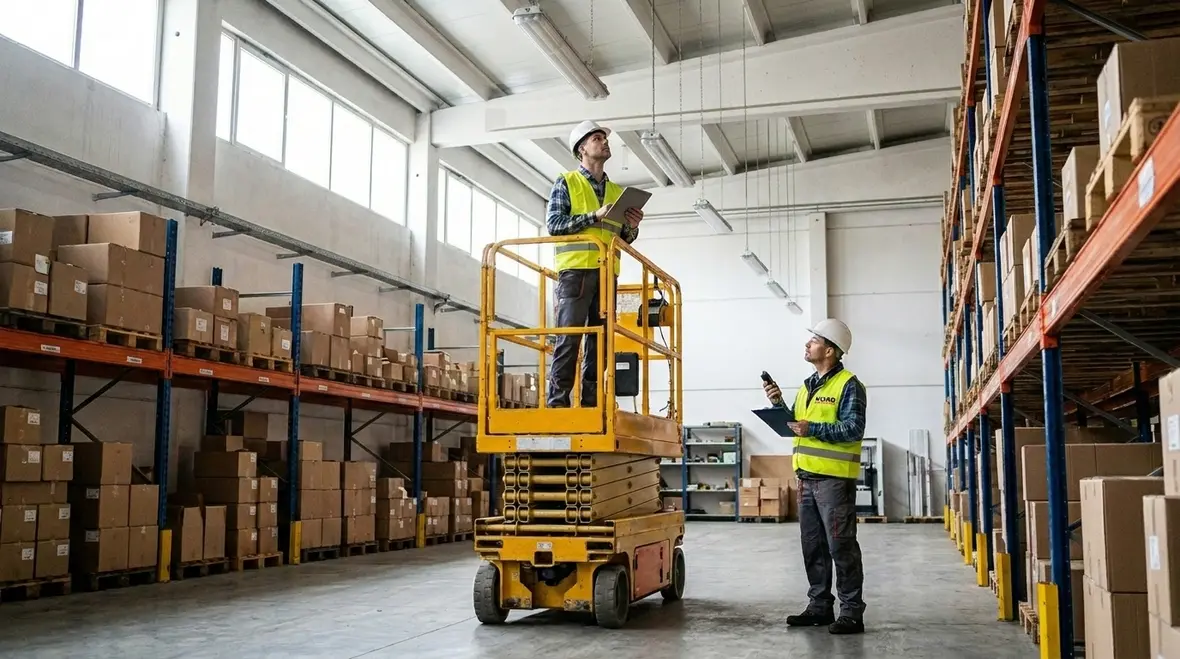 LED warehouse lighting upgrade for energy savings and safety