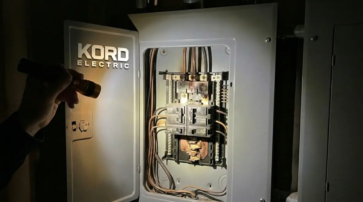 Commercial electrical panel inspection to catch early warning signs