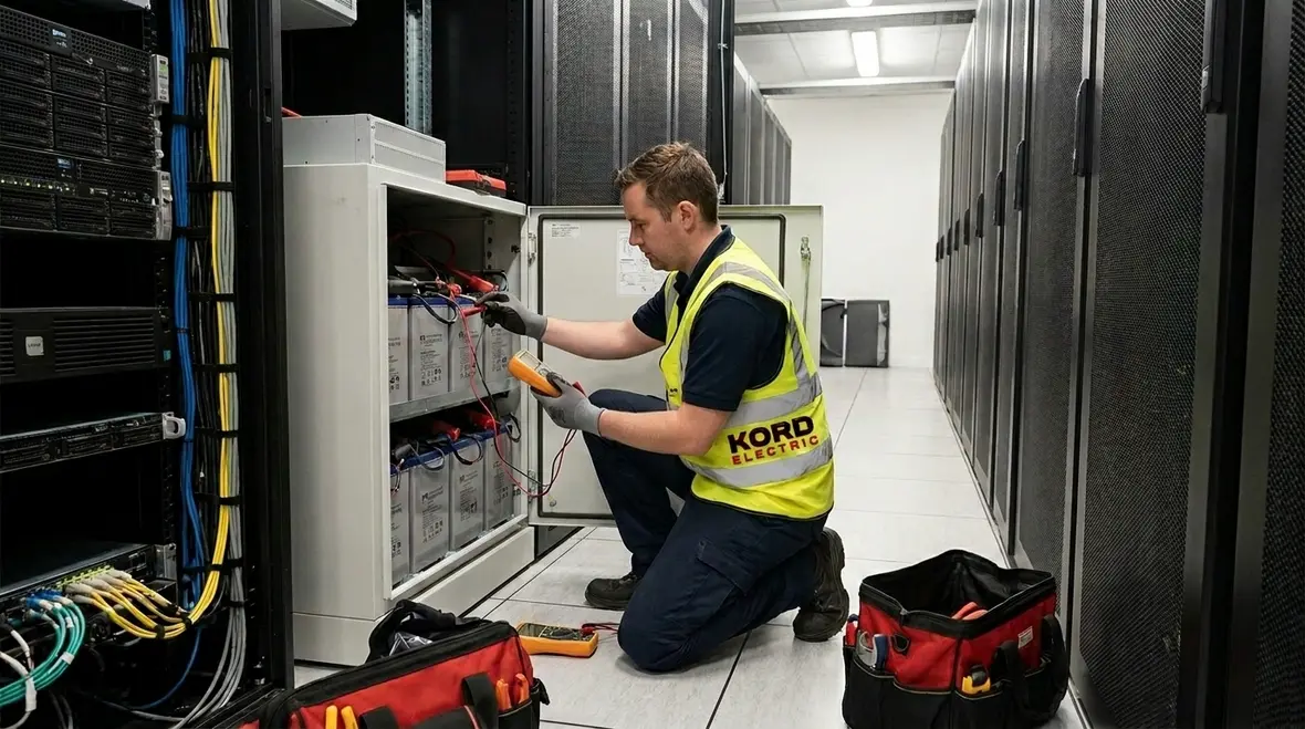 Electrical modernization and rewiring work staged for uptime
