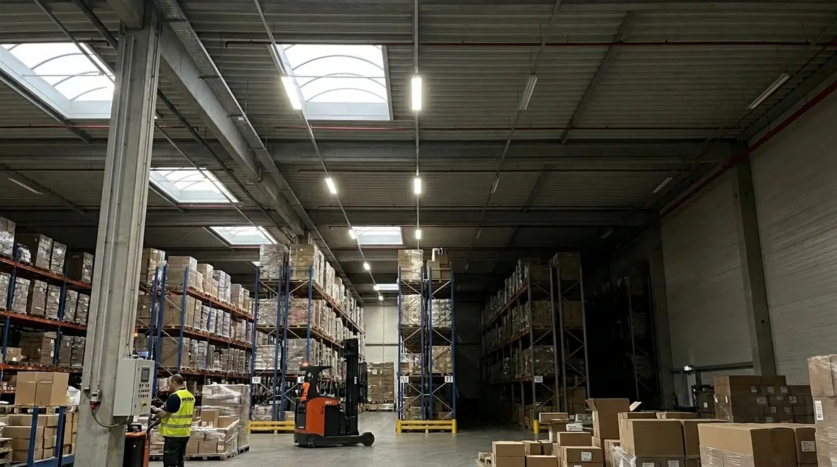 warehouse lighting control systems