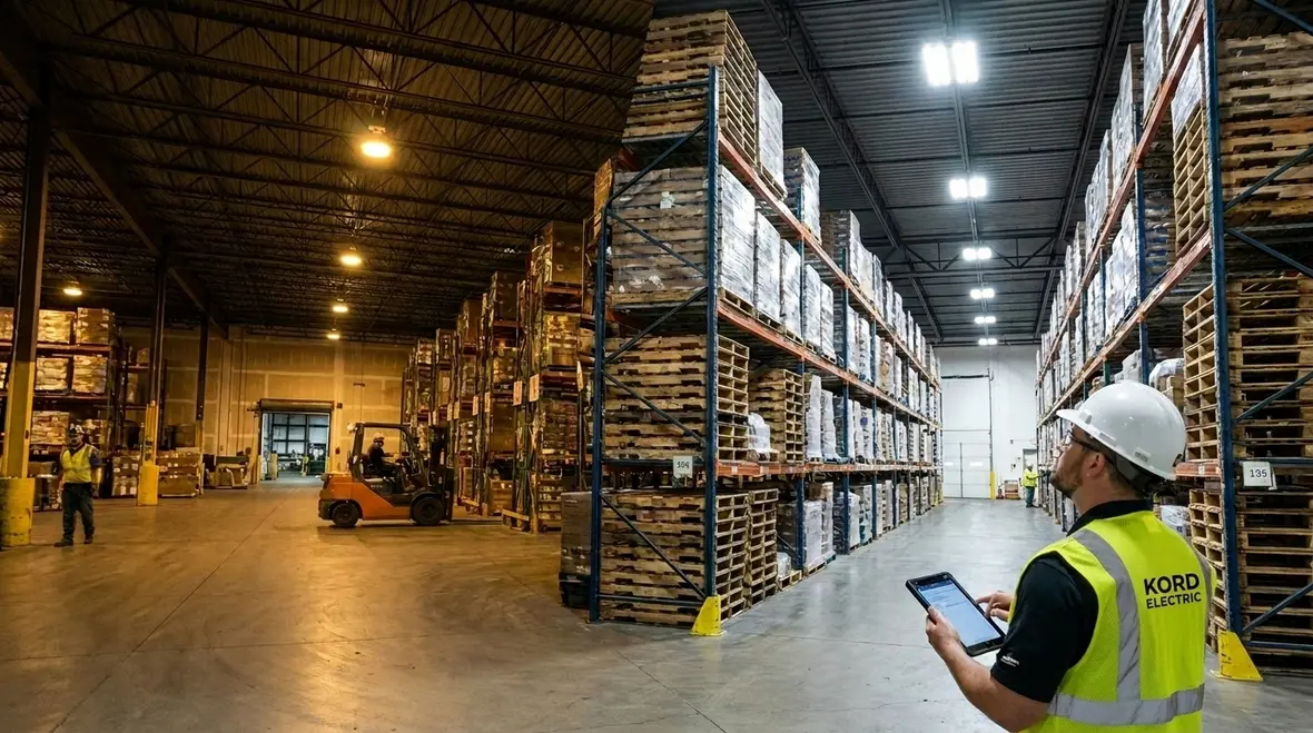 warehouse lighting efficiency upgrades
