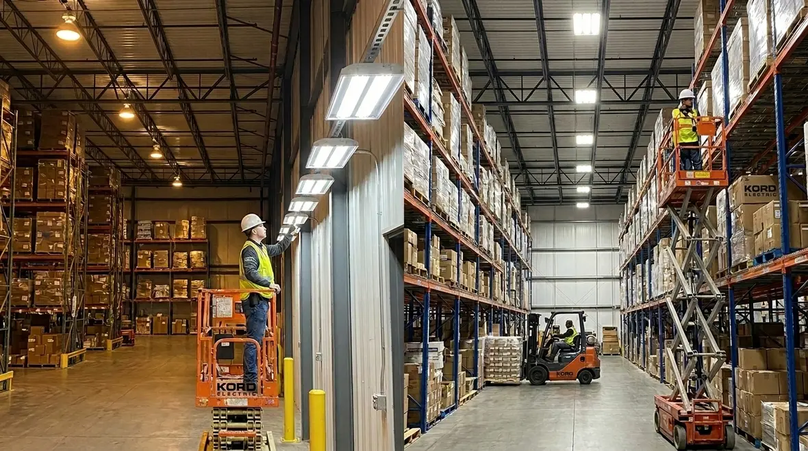 warehouse lighting energy savings