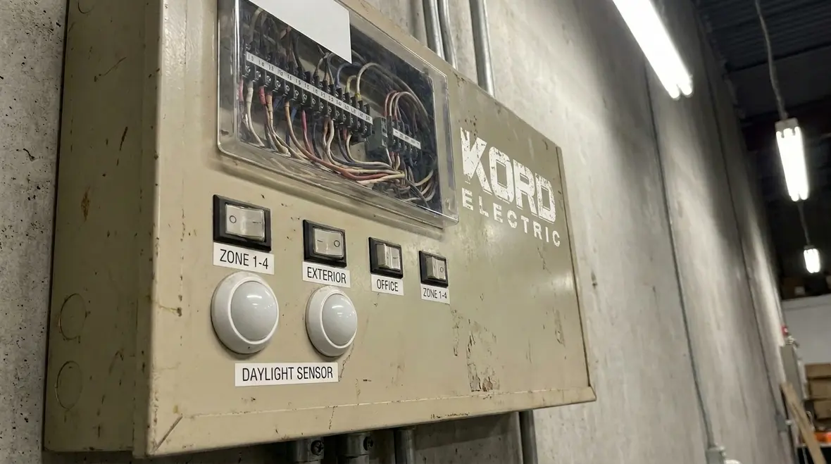 Preventive maintenance for warehouse lighting systems