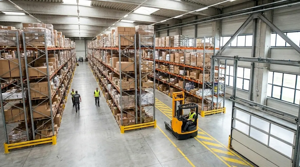 Warehouse lighting controls and smart zoning