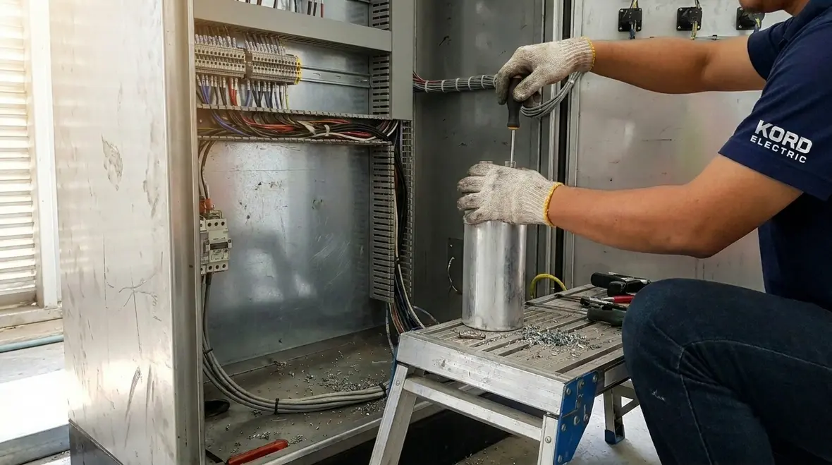 Industrial electrical panel optimization and load balancing work