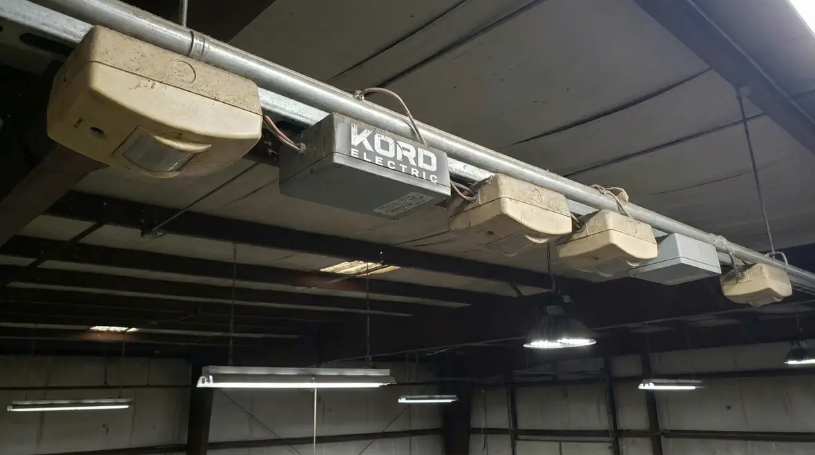 Warehouse lighting retrofit benefits with brighter, safer aisles