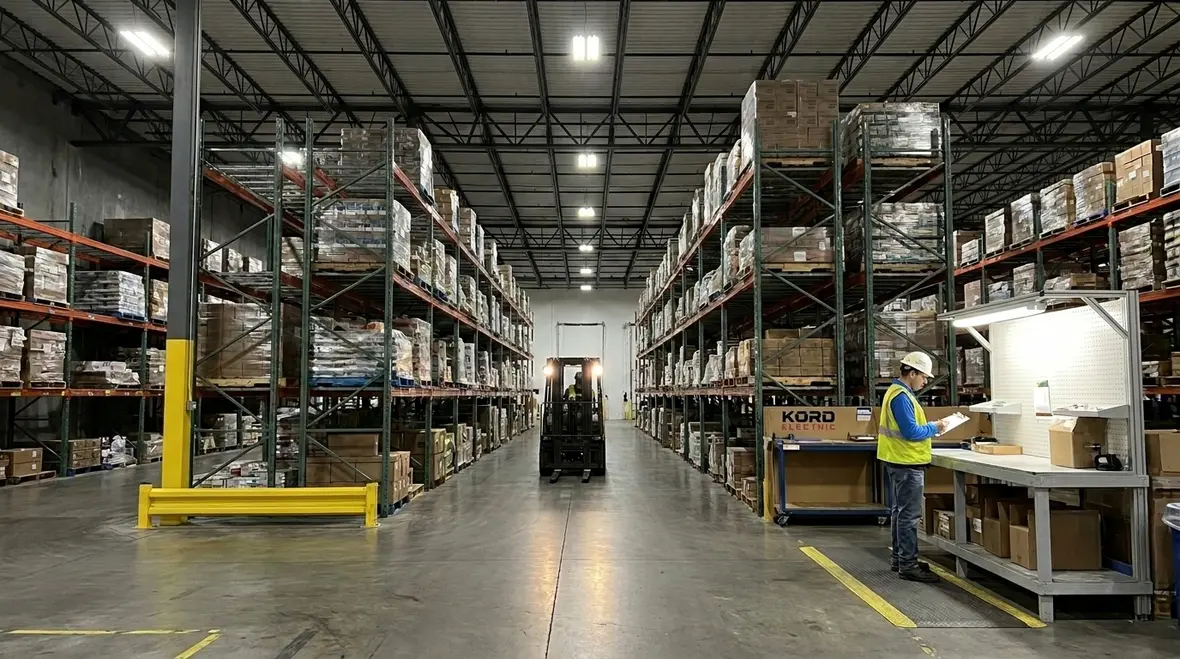 warehouse lighting safety standards