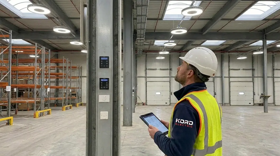 Warehouse smart lighting ROI overview