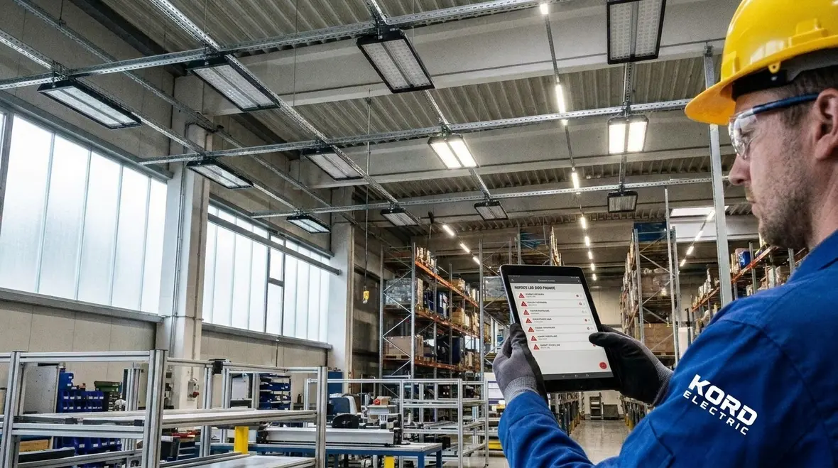 Automated alerts and issue grouping for industrial lighting systems