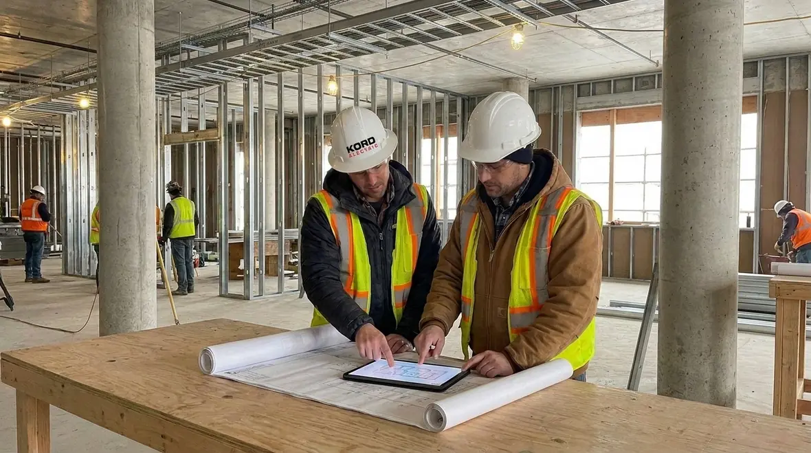 Engineered commercial electrical design plans that scale with building growth