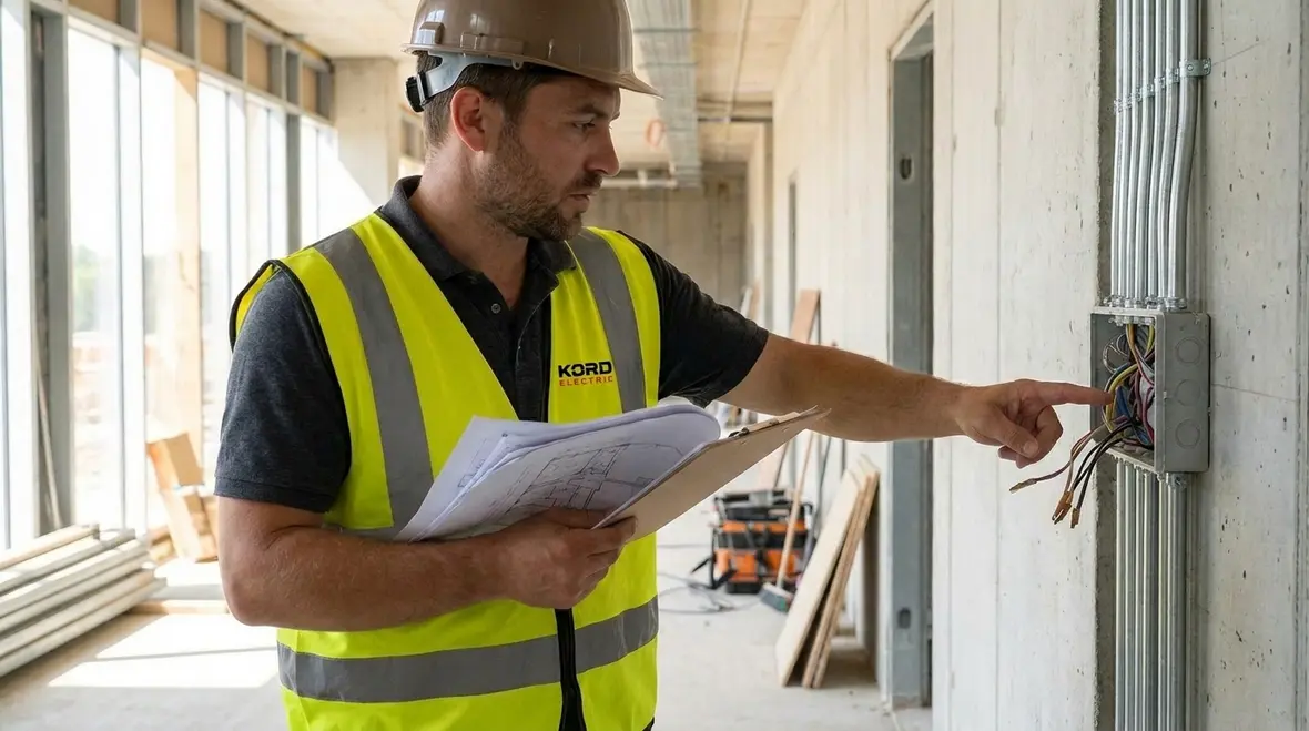 Lighting code compliant commercial plan set and field installation review