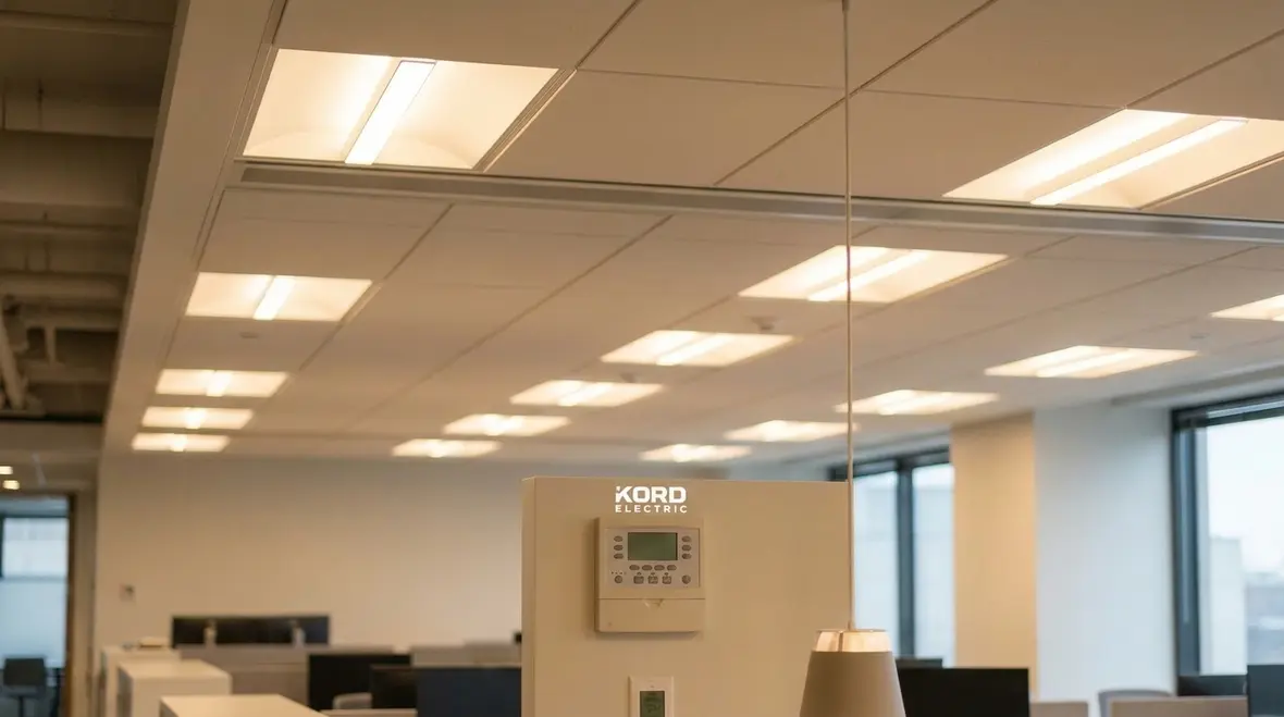Commercial office space meeting Commercial Building Lighting Code California Requirements & Compliance