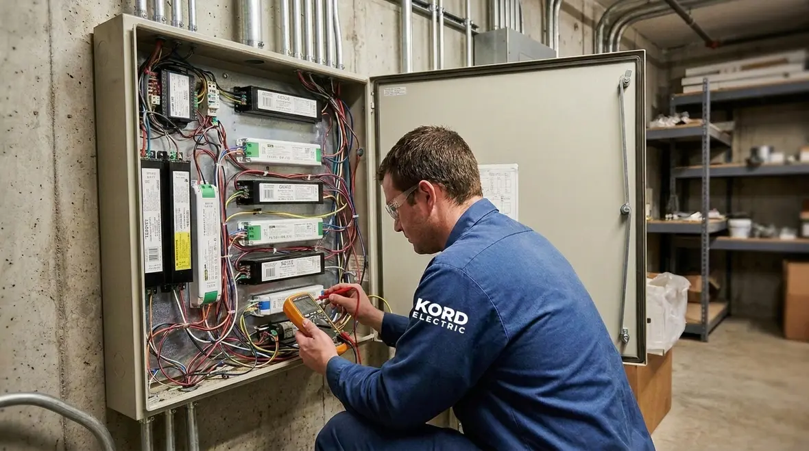 Commercial lighting fixtures and controls included in preventive maintenance guide
