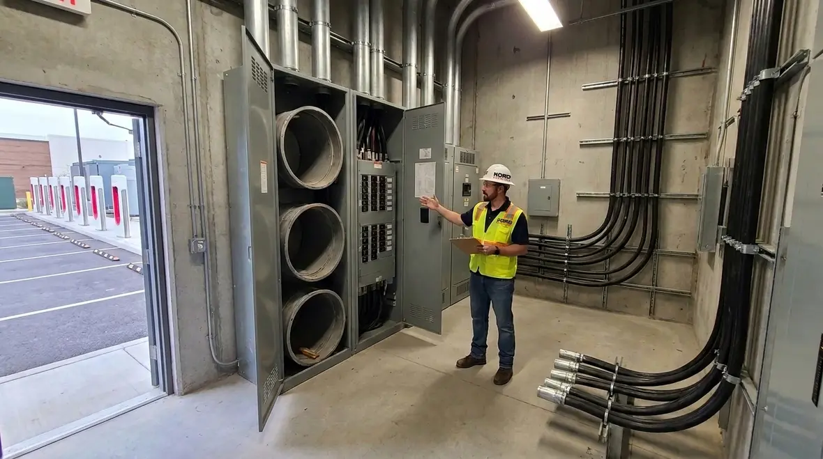 Commercial EV Charging Infrastructure: Electrical Design & Capacity Planning