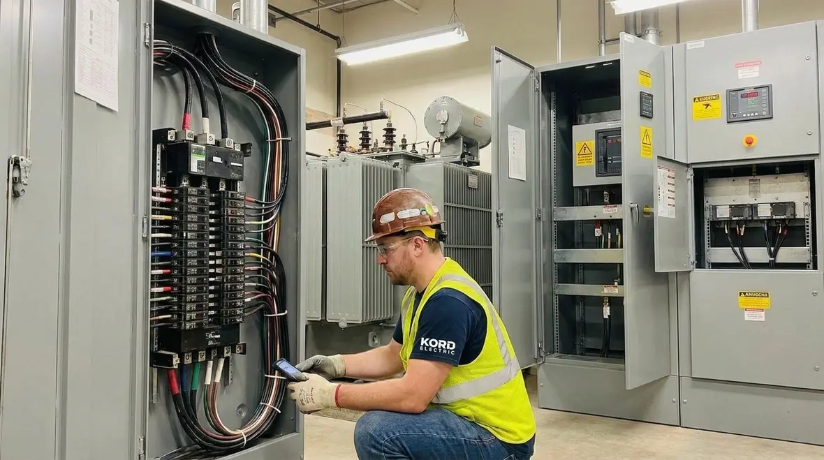Commercial electrical infrastructure power distribution system planning equipment