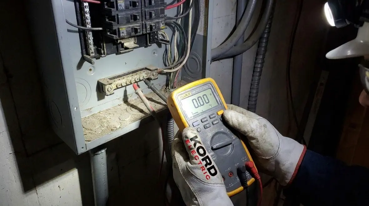 Commercial electrical safety systems and protection coordination in a main service room