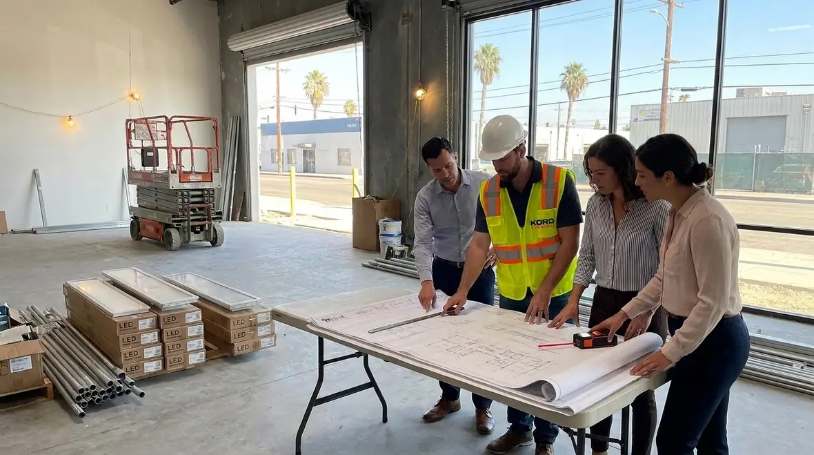 Commercial Lighting Installation in Los Angeles: Planning & Requirements