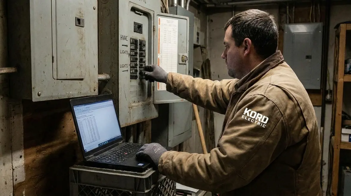 Facility managers following a commercial power outage safety checklist