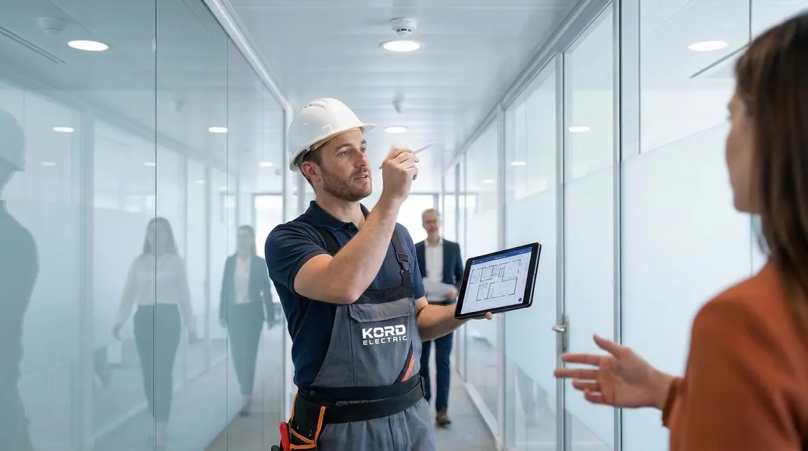 Visualization of smart lighting control zones and building behavior