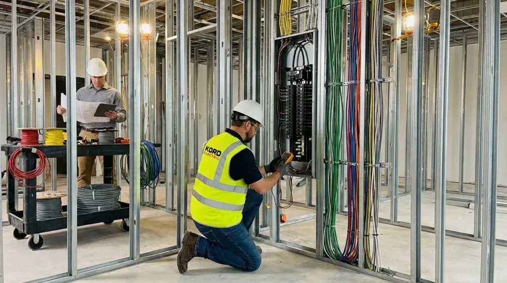 Kord Electric Commercial Tenant Improvement Electrical Planning Wiring Inspections