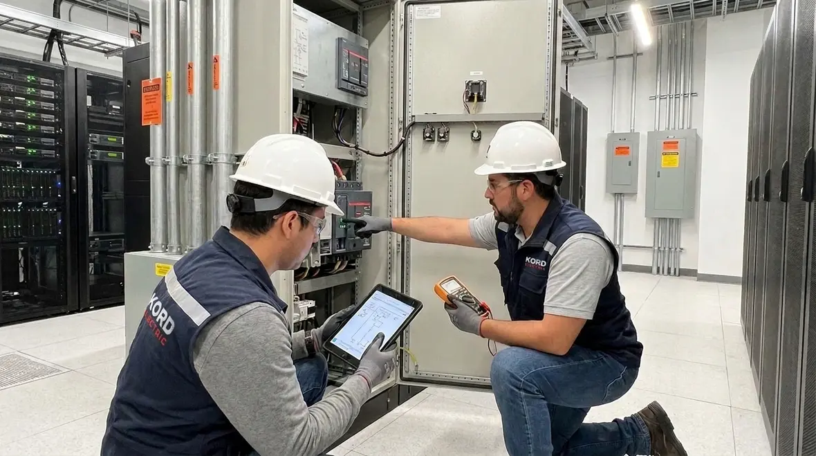 Data Center Electrical Design: Power Distribution, Redundancy & Safety