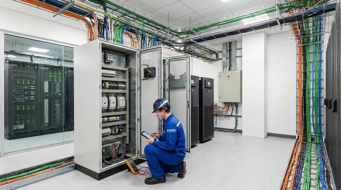 Data Center Electrical Systems: Infrastructure, Power & Reliability