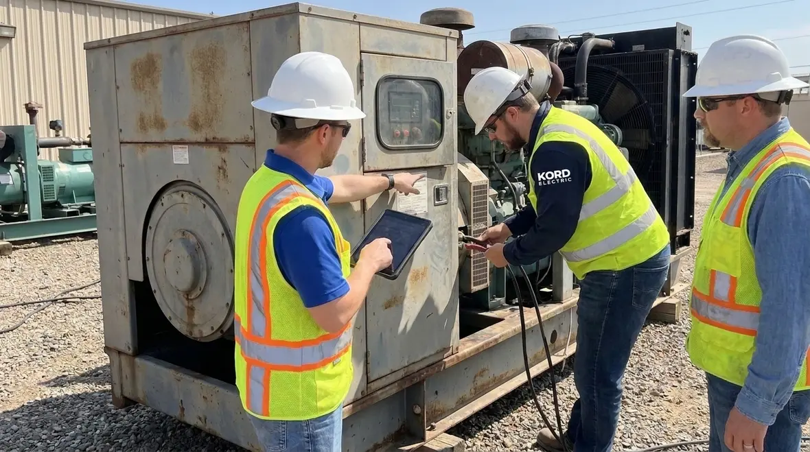 Phased electrical testing in a live data center environment