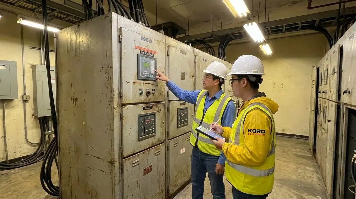 Risk based electrical maintenance planning for switchgear and transformers