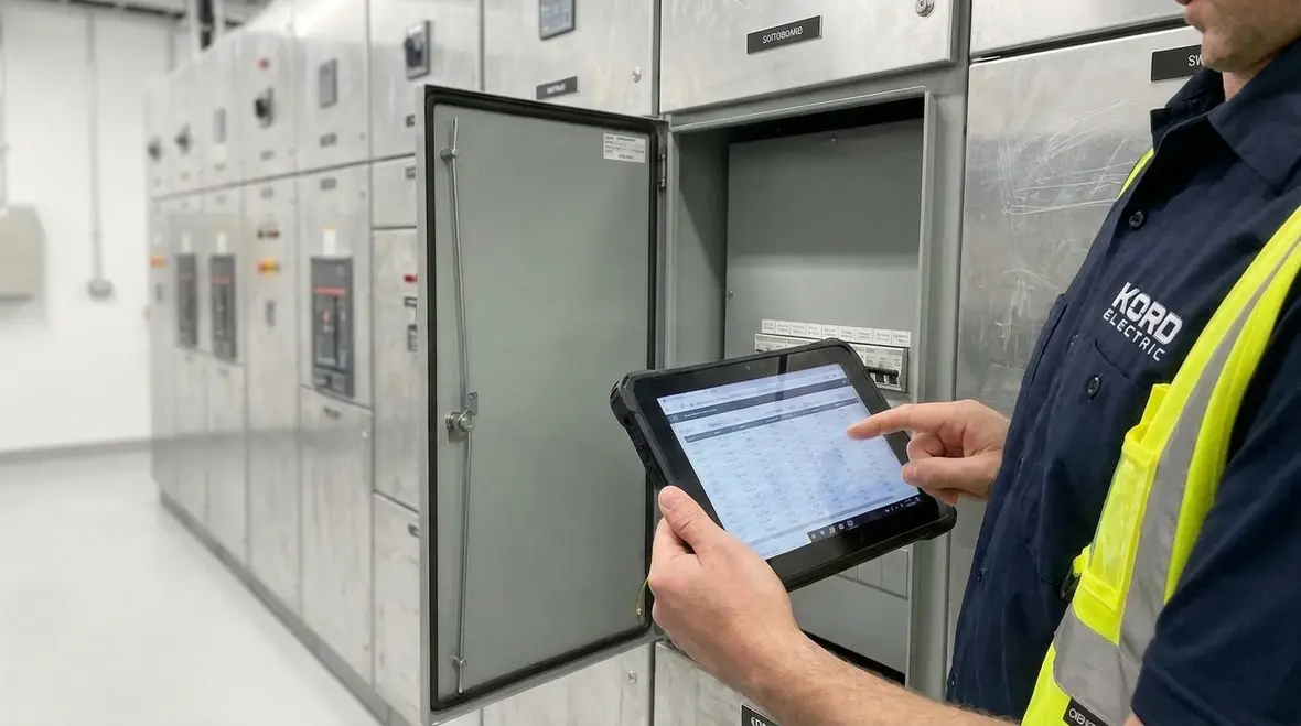 Documented electrical assets and inventory planning for commercial facilities