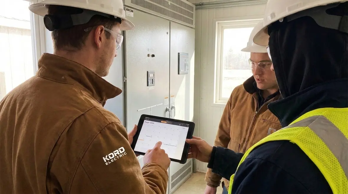 Thermal imaging and inspection of electrical distribution equipment