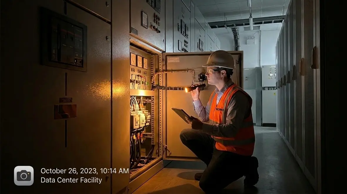 Commercial and industrial data center power distribution architecture