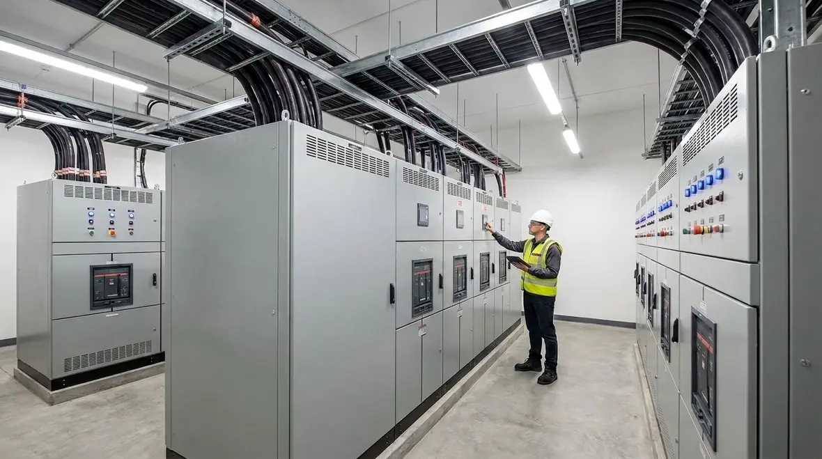 Electrical Design for Data Centers: Power Distribution & Redundancy