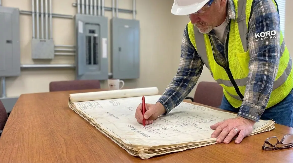 Single line diagrams and load planning for commercial electrical distribution