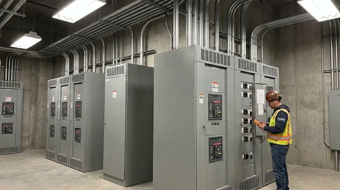Electrical Distribution for Commercial Buildings: Design & Safety