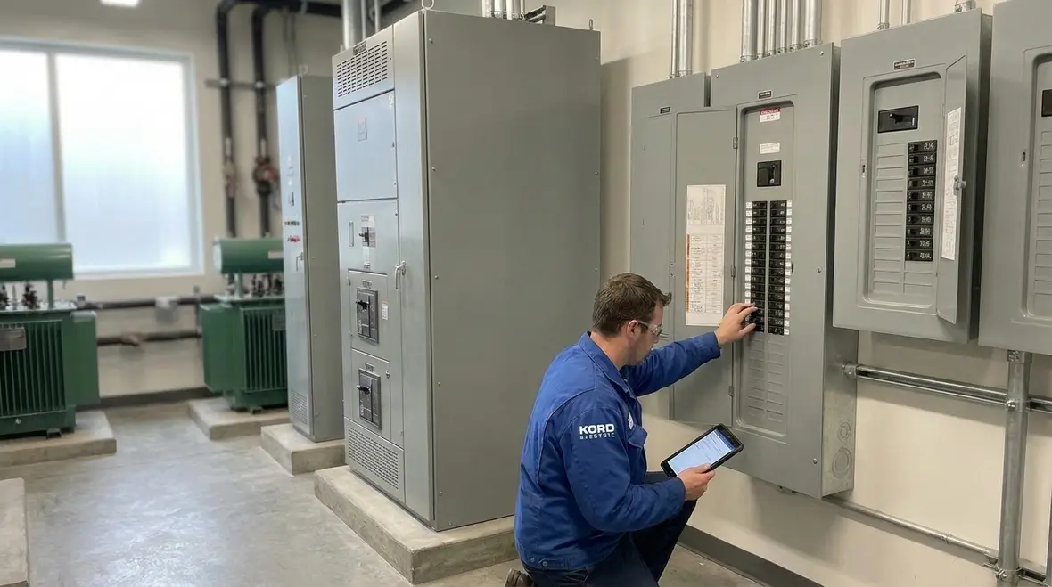 Power quality metering during a commercial electrical audit