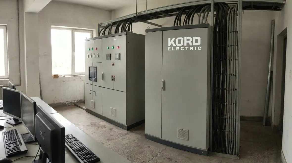 Redundant power paths and commercial switchgear in a large building
