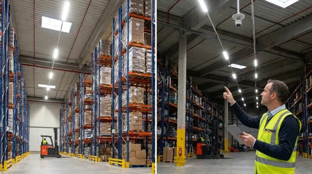 Energy-Efficient Lighting for Warehouses LED Upgrades & Controls