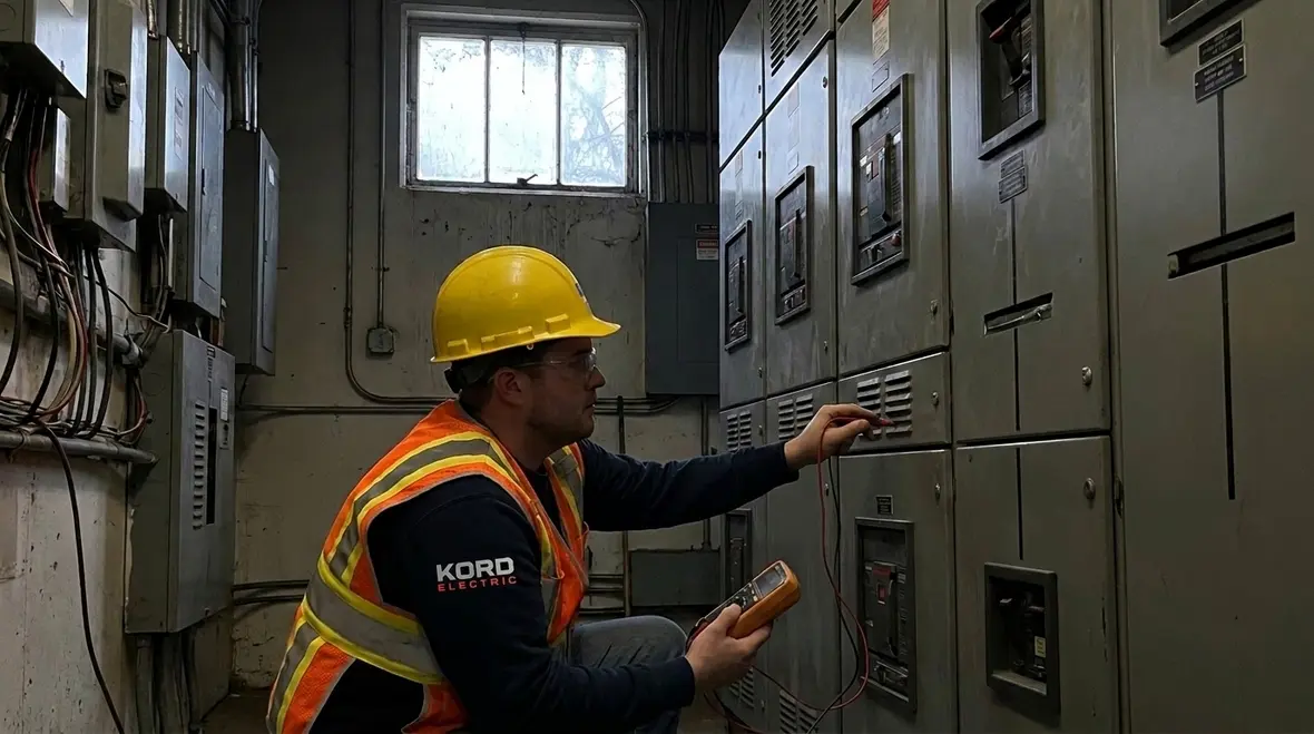 Facility expansion electrical planning for new commercial space