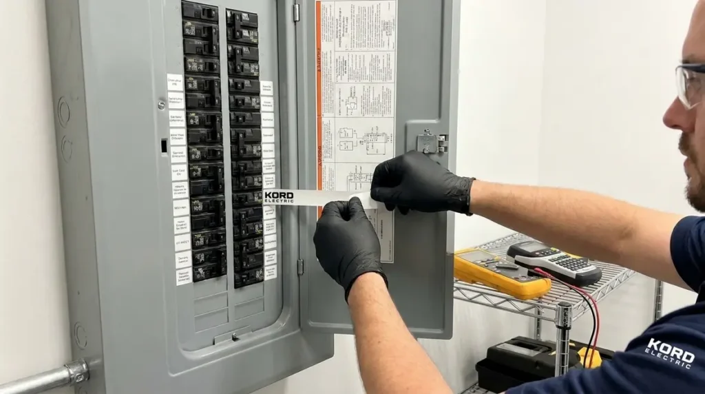 Hospital Electrical Panel Labeling Safety Identification Compliance