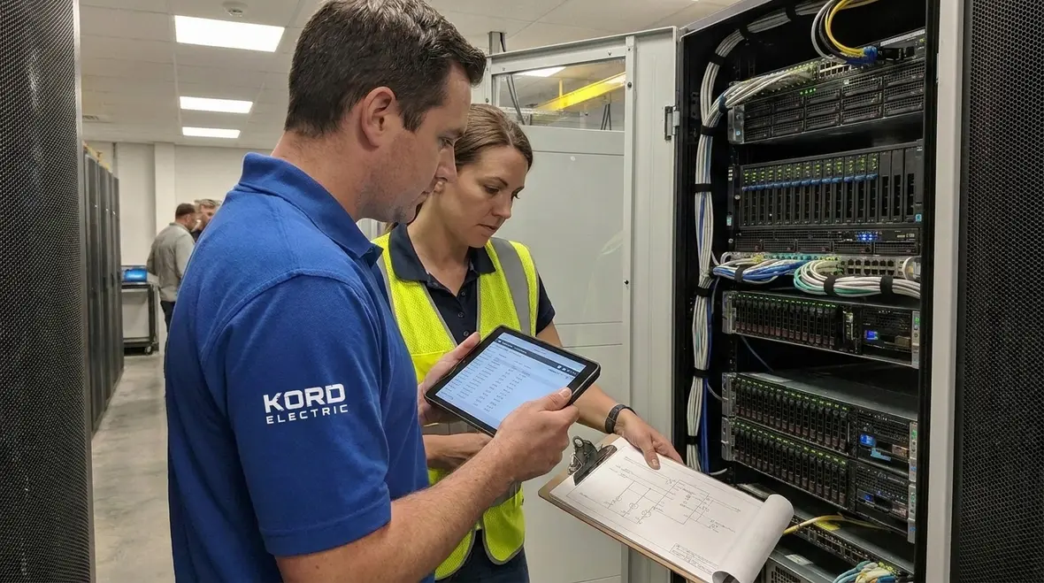 Redundant A and B power trains supporting balanced workloads