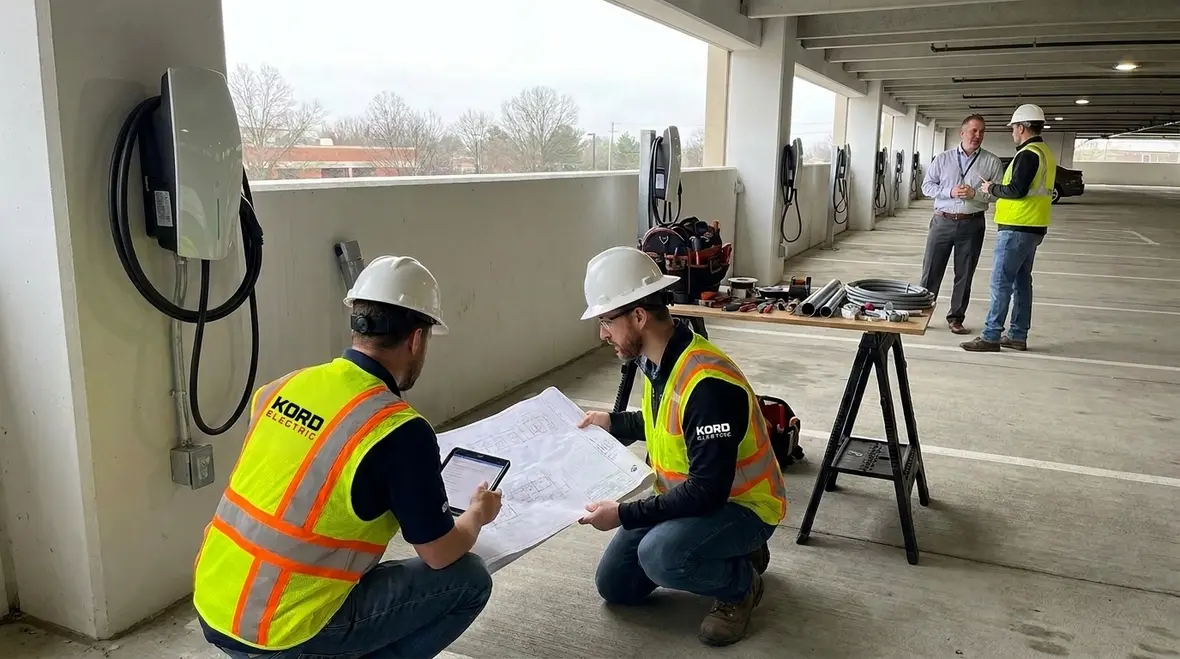 How to Organize an EV Charger Installation for Commercial Properties