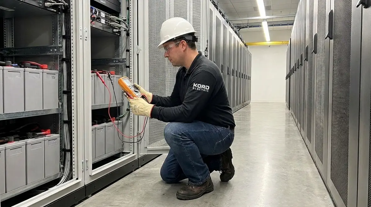 UPS and backup power systems integrated into data center electrical infrastructure