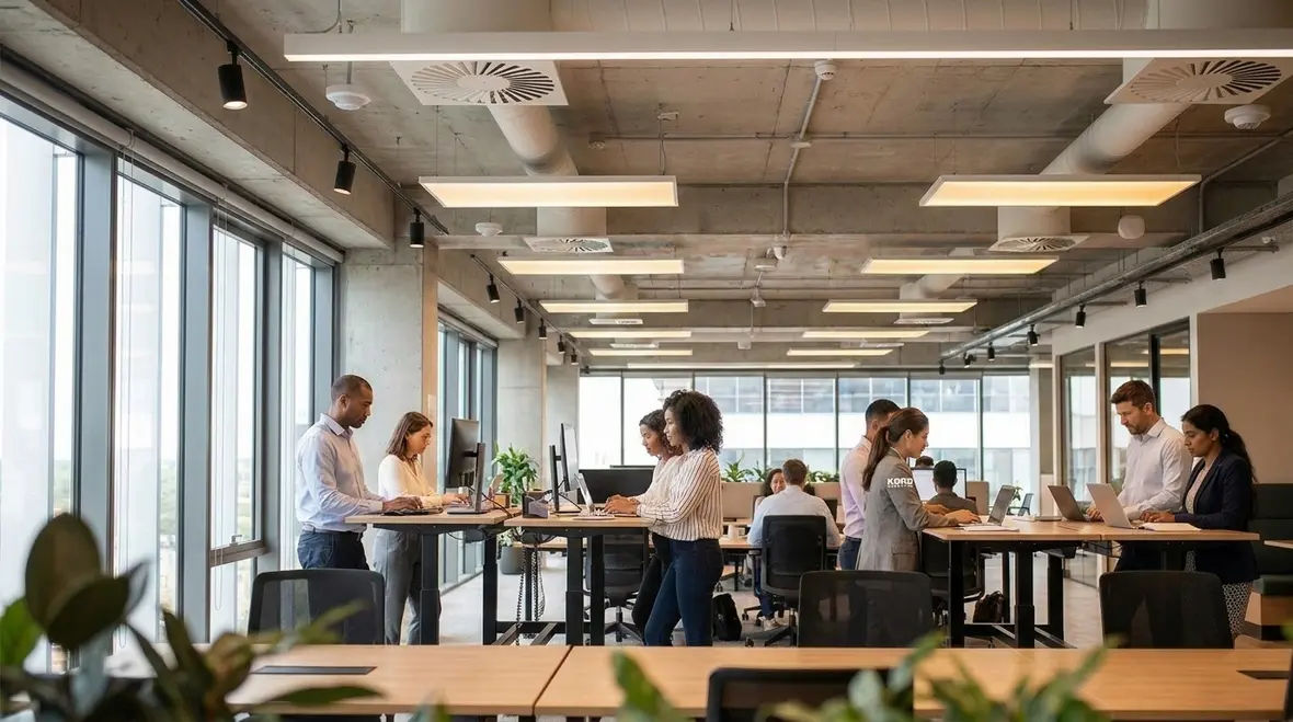 Industrial smart lighting controls, sensors and troubleshooting in a commercial facility