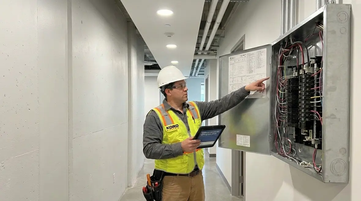 Field assessment during California commercial lighting audit