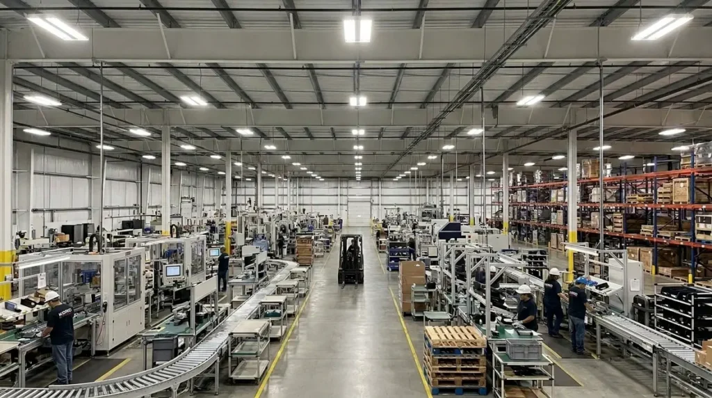 Lighting Layout Design for Manufacturing Floors Best Practices