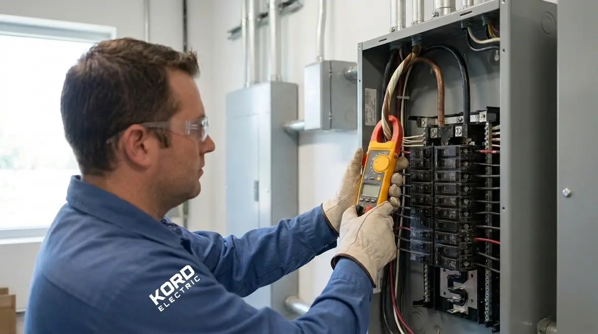 Electrical demand load profile for a commercial facility